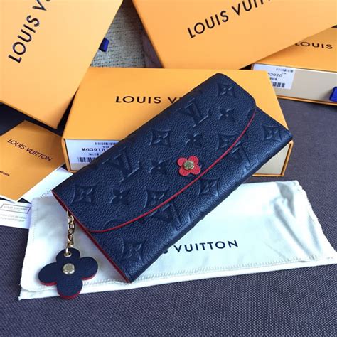 louis vuitton portefeuille emilie wallet|Louis Vuitton empreinte wallet.